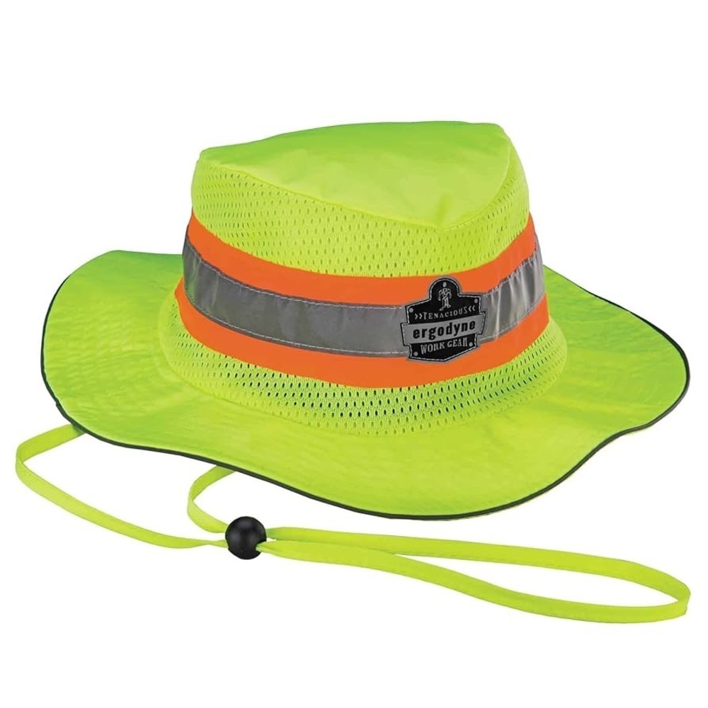 Hi-Visibility Ranger Sun Hat Ergodyne Safety Like Yellow Hi-Vis Work Gear S/M